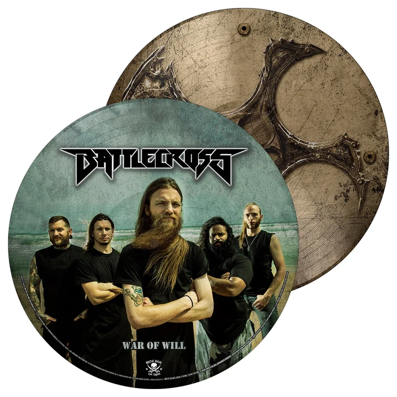 BATTLECROSS 'WAR OF WILL' LP - PICTURE DISK