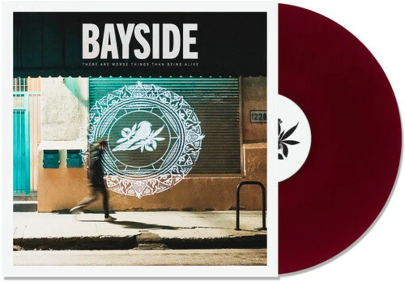 BAYSIDE 'THERE ARE WORSE THINGS THAN BEING ALIVE' LP - PURPLE