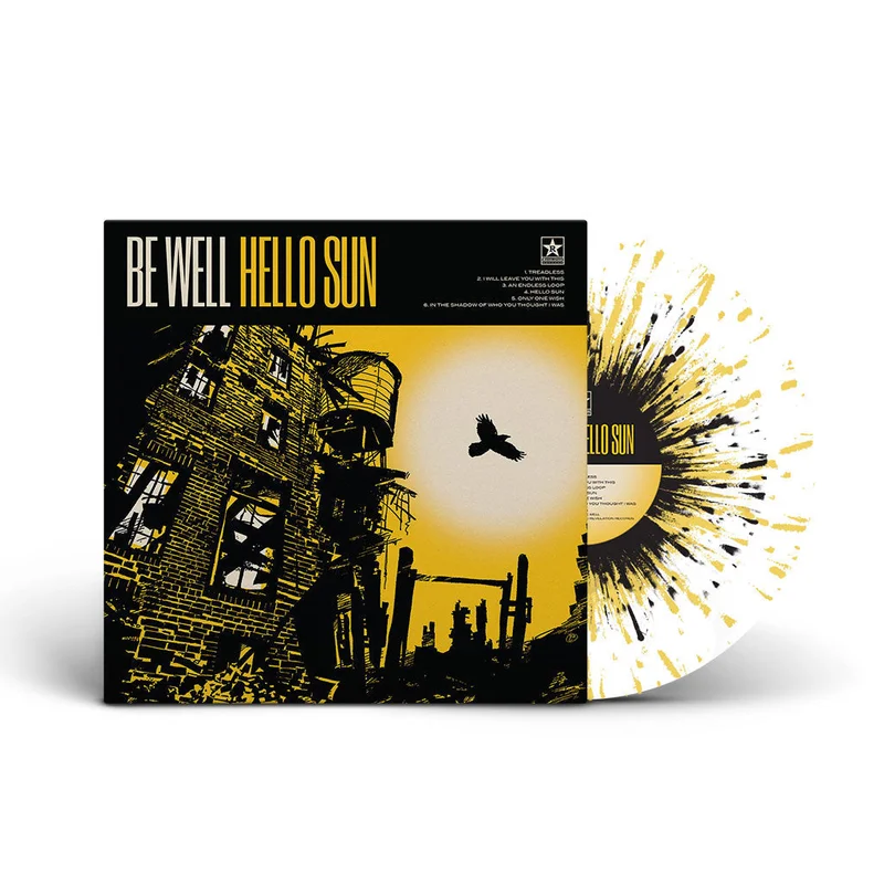 BE WELL 'HELLO SUN' 12" EP - WHITE/BLACK/YELLOW