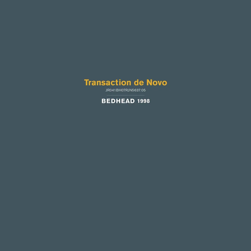 BEDHEAD 'TRANSACTION DE NOVO' LP - GOLD