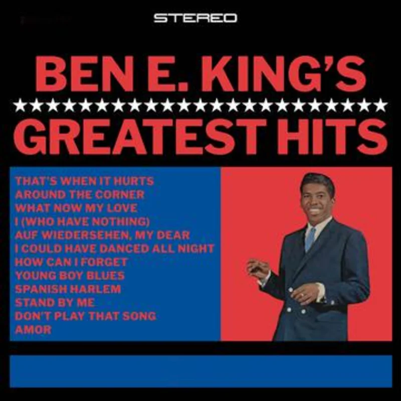 BEN E. KING 'GREATEST HITS - STAND BY ME' LP - LTD. - RED