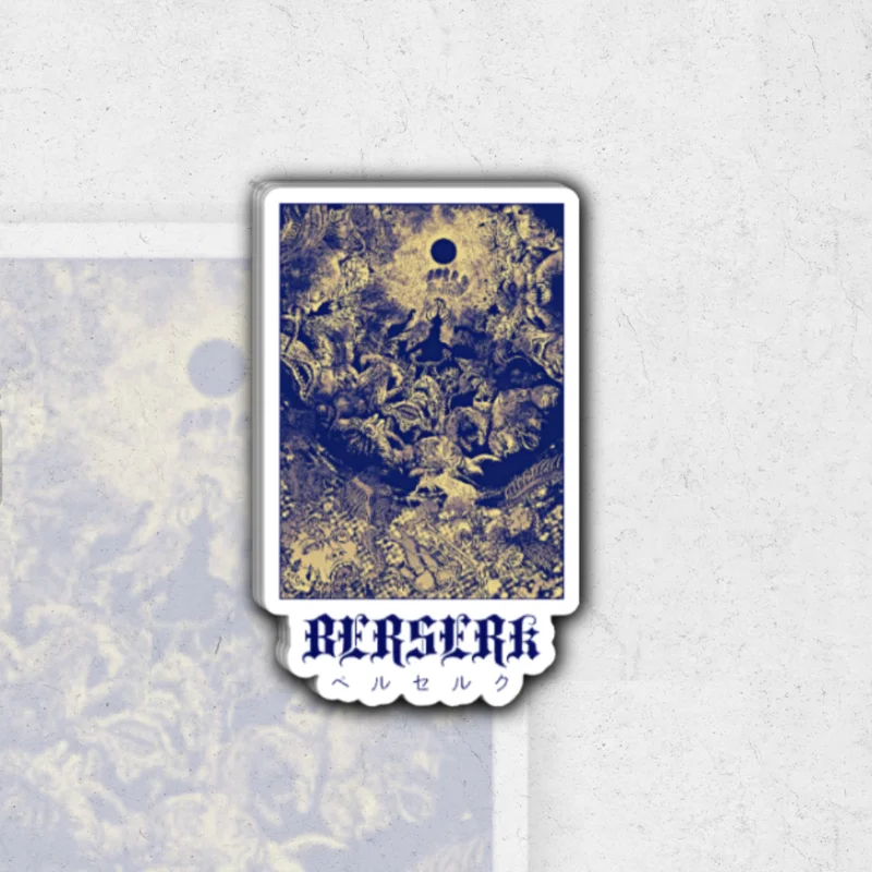 Berserk VIII - glossy / holographic vinyl sticker