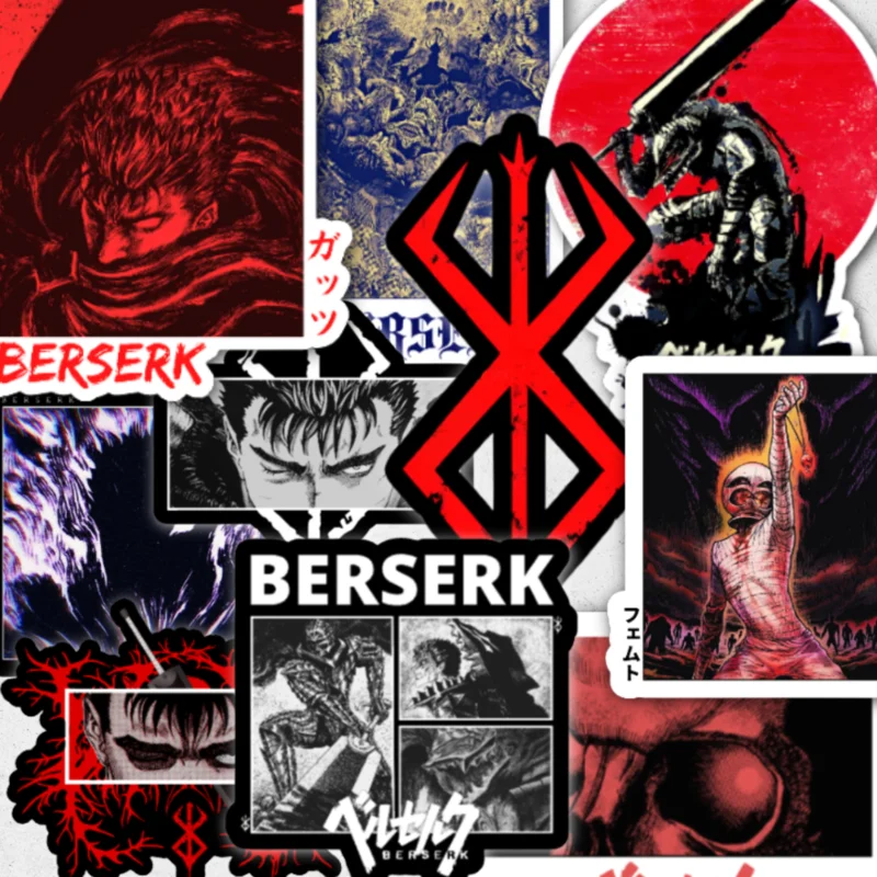 Berserk XI - holographic vinyl sticker