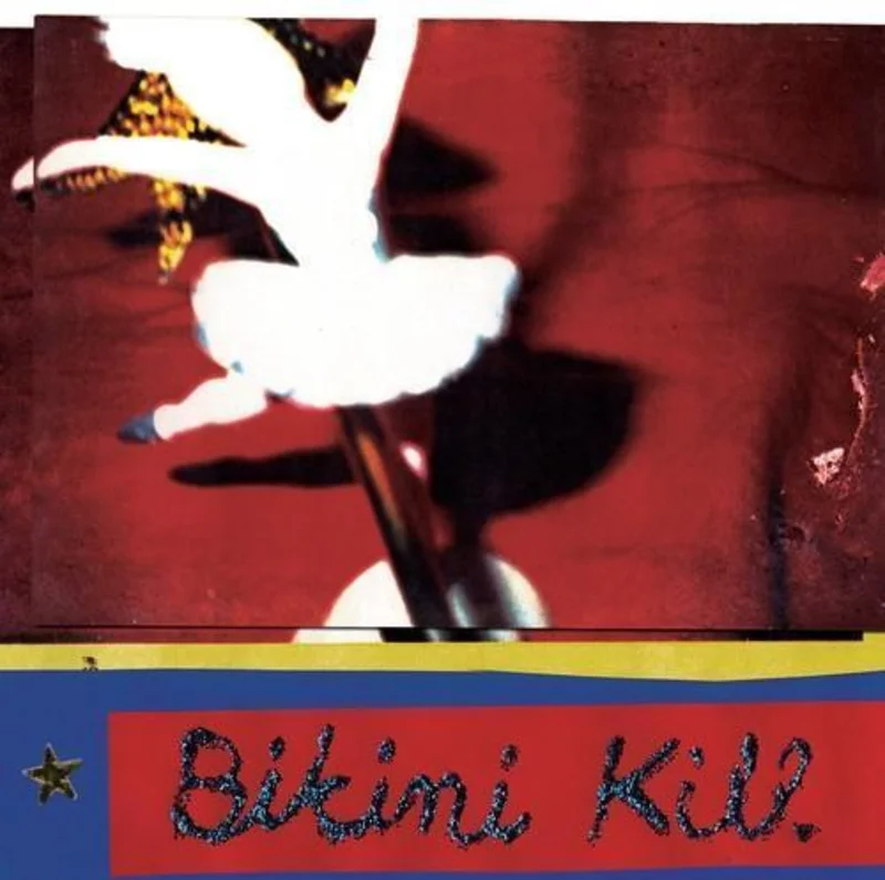 BIKINI KILL 'NEW RADIO' 7" - RED