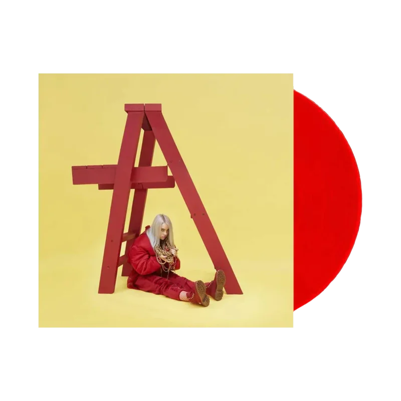 BILLIE EILISH 'DON'T SMILE AT ME' LP - RED