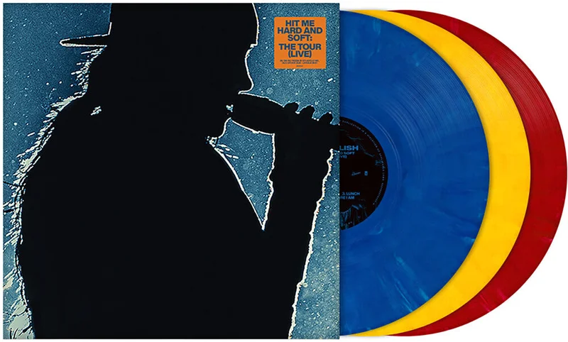 Billie Eilish: HIT ME HARD AND SOFT: THE TOUR (LIVE) 3x12" (recycled color vinyl)