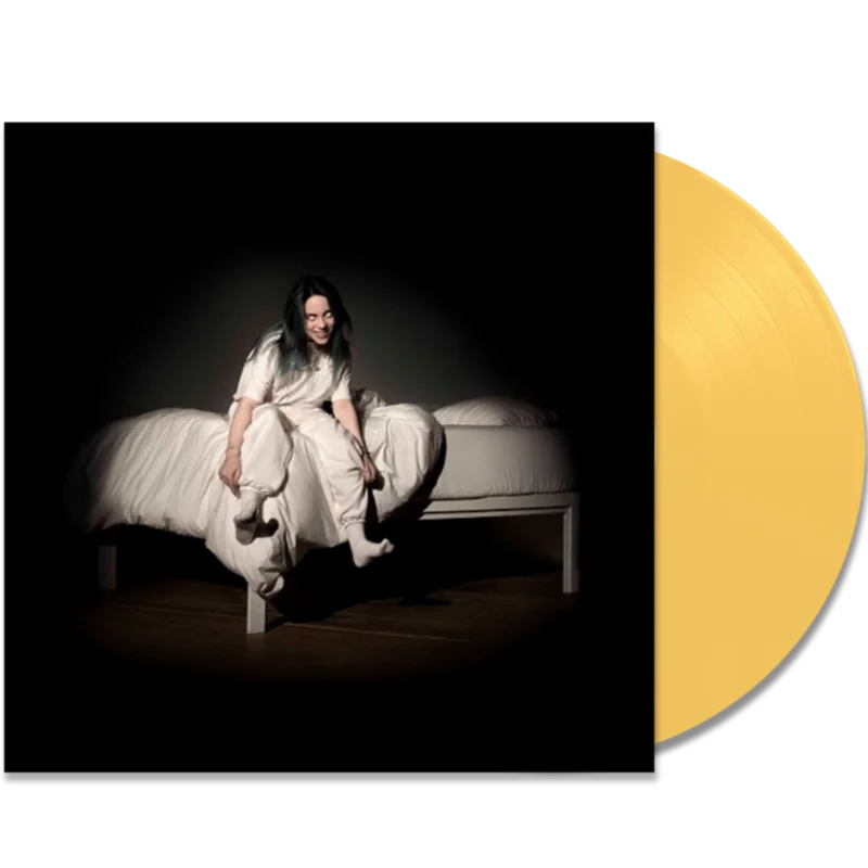 BILLIE EILISH - WHEN WE FALL ASLEEP WHERE DO WE GO? - PALE YELLOW COLOR - VINYL LP