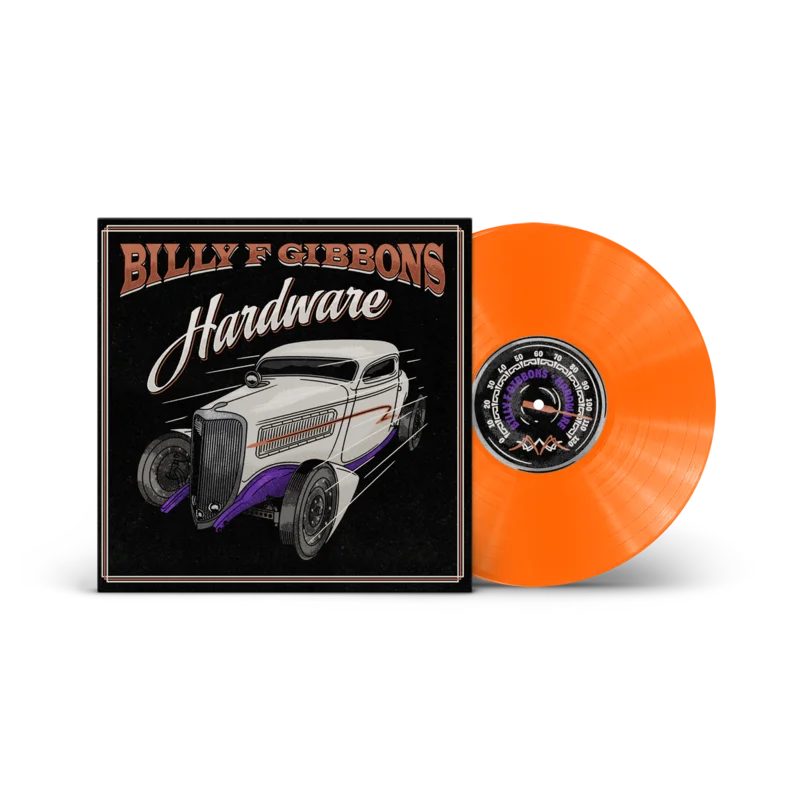 BILLY F GIBBONS 'HARDWARE' LP - ORANGE CRUSH