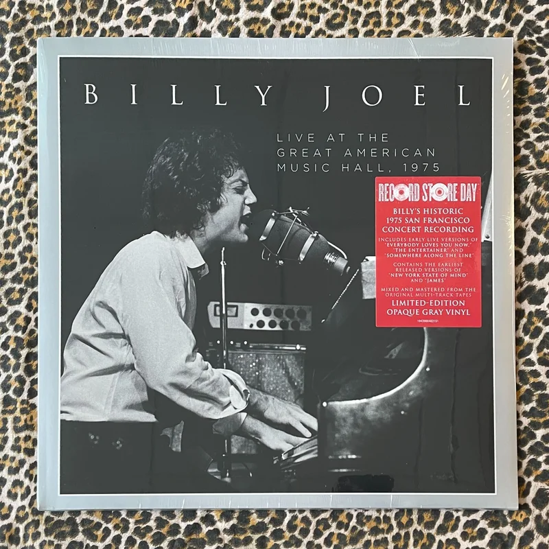 Billy Joel: Live At The Great American Music Hall - 1975 12" (RSD 2023)