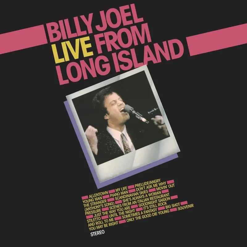 Billy Joel: Live From Long Island 3x12" (Black Friday 2025)