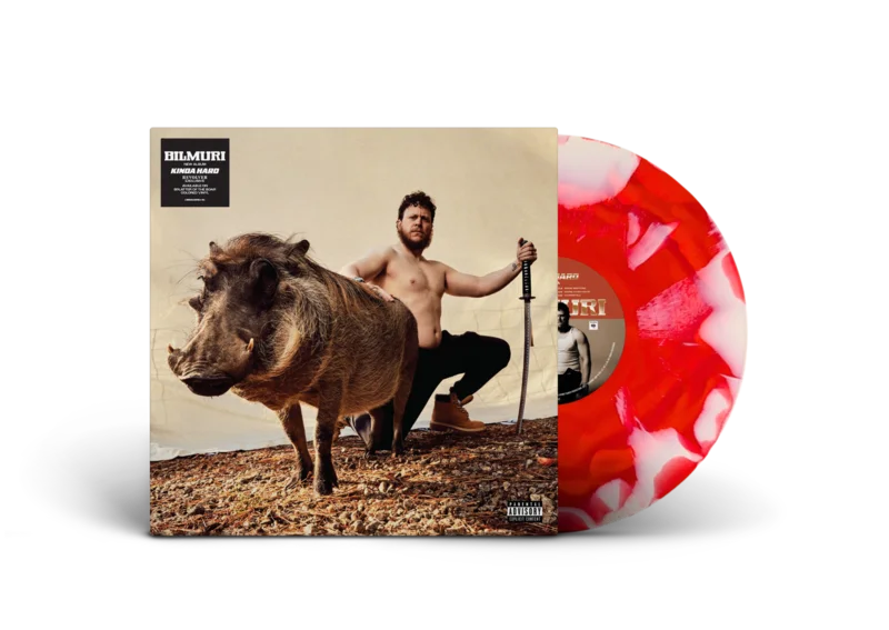 BILMURI KINDA HARD LP (Exclusive  Limited to 500, Red & White Blotched Splatter Vinyl)