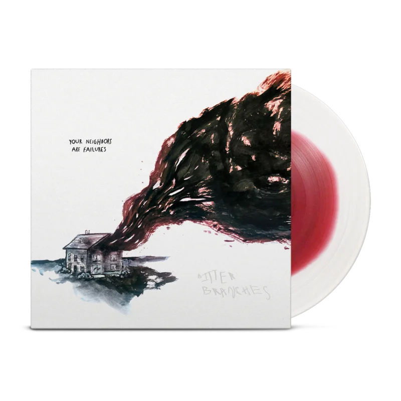 BITTER BRANCHES (mem Deadguy) 'YOUR NEIGHBORS ARE FAILURES' LP - LTD. 1000 - RED/WHITE