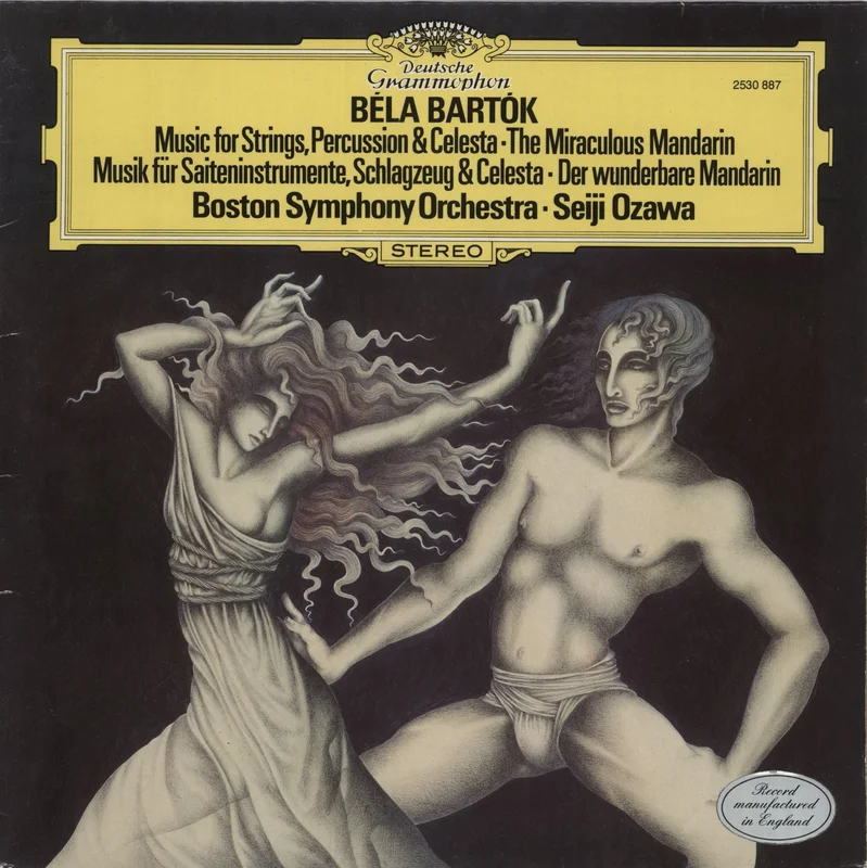 Bla Bartk Bartk: Music For Strings, Percussion & Celesta  The Miraculous Mandarin UK Vinyl LP
