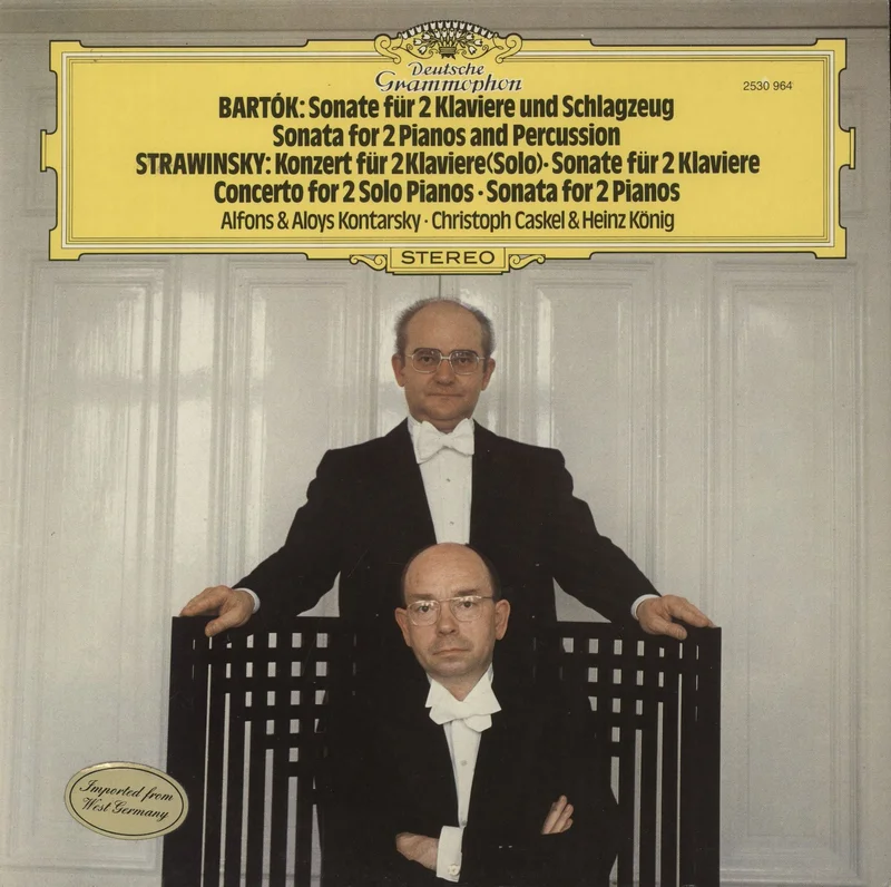 Bla Bartk Sonate Fr 2 Klaviere Und Schlagzeug / Konzert Fr 2 Klaviere (Solo)  Sonate Fr 2 Klaviere German Vinyl LP