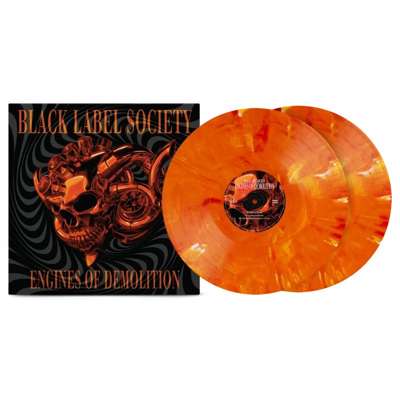 BLACK LABEL SOCIETY 'ENGINES OF DEMOLITION' LP (Blood Orange Vinyl)