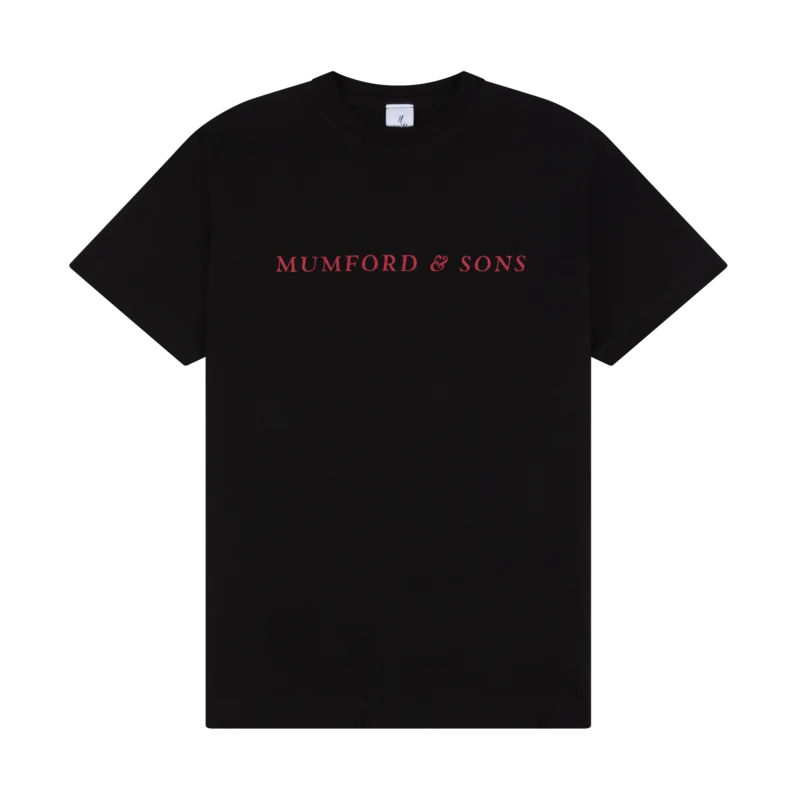 Black Mumford & Sons Babel Print T-shirt