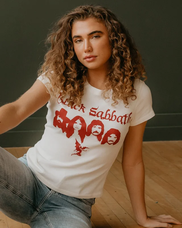 BLACK SABBATH - BABY T-SHIRT Cream