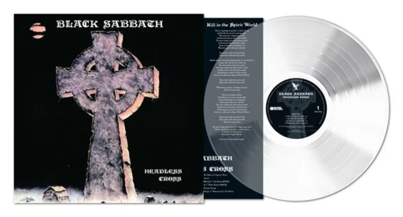 BLACK SABBATH 'HEADLESS CROSS' LP  - 2024 REMASTERED - CLEAR