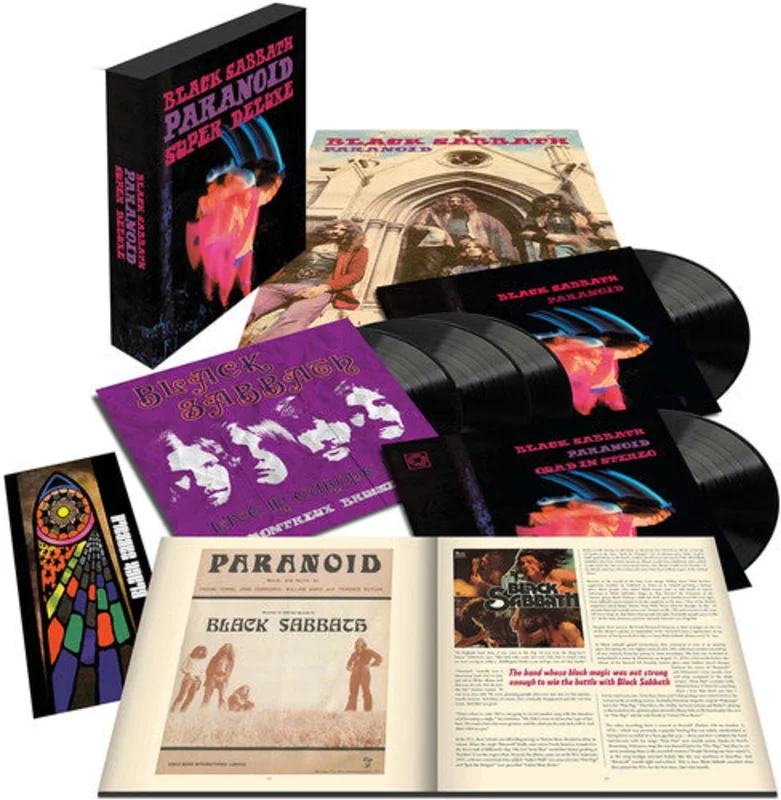 BLACK SABBATH 'PARANOID' 5LP - DELUXE