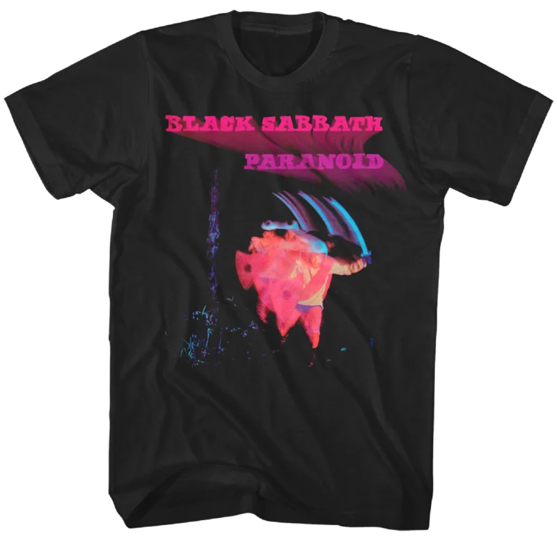 BLACK SABBATH 'PARANOID MTN TRLS' T-SHIRT