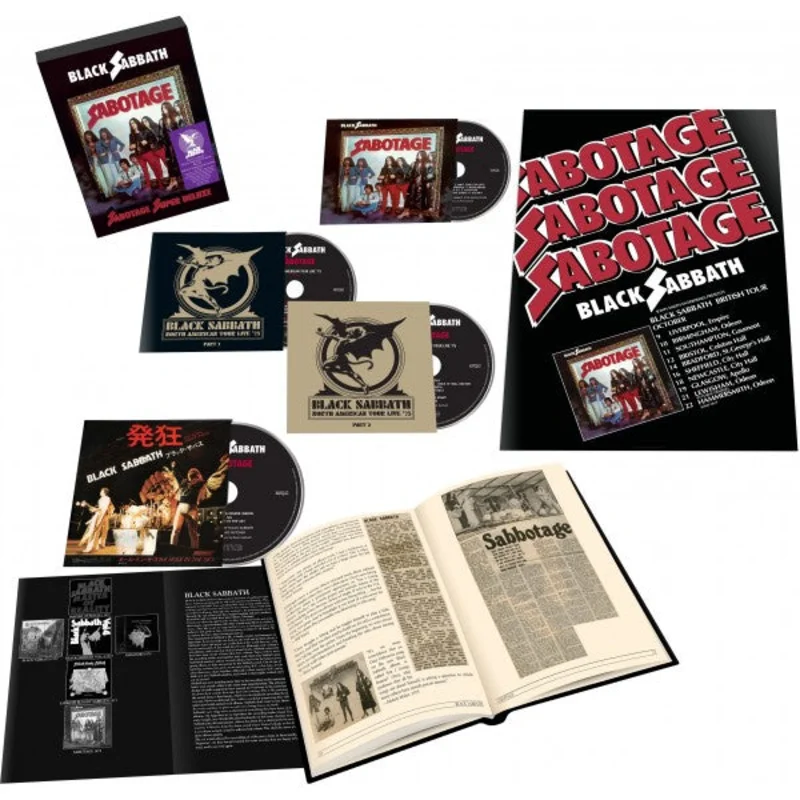 BLACK SABBATH 'SABOTAGE' BOX SET - SUPER DELUXE