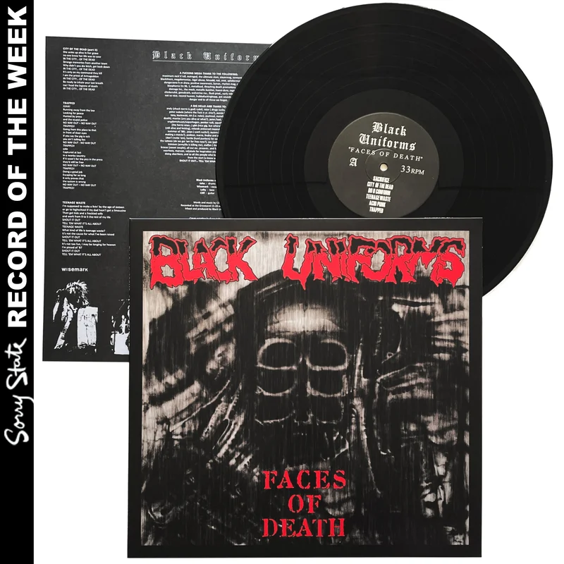 Black Uniforms: Faces of Death 12"