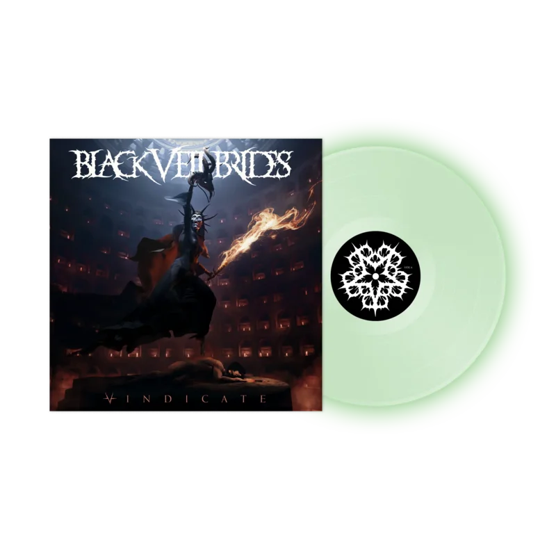 BLACK VEIL BRIDES VINDICATE LP (Glow In The Dark Vinyl)