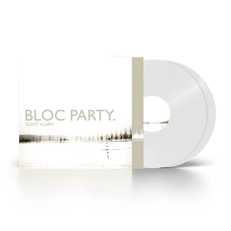 BLOC PARTY 'SILENT ALARM' 20TH ANNIVERSARY 2LP - WHITE