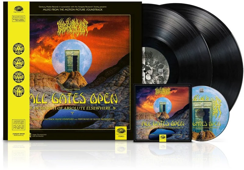 Blood Incantation: All Gates Open (Original Motion Picture Soundtrack) 2x12" with Blu Ray (PRE-ORDER)