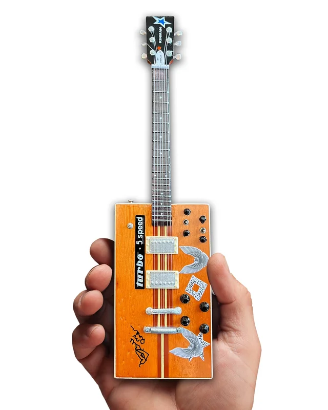 BO DIDDLEY - TWANG MACHINE - SIGNATURE TURBO 5-SPEED KINMAN - MINI GUITAR