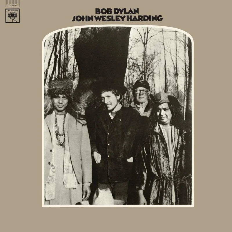 BOB DYLAN 'JOHN WESLEY HARDING' LP - MONO EDITION
