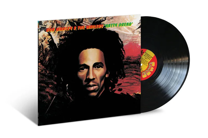 BOB MARLEY & THE WAILERS 'NATTY DREAD' LP - JAMAICAN REISSUE