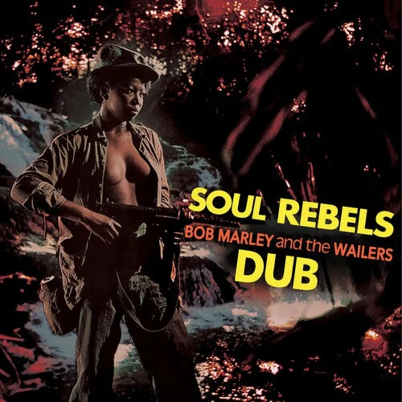 BOB MARLEY & THE WAILERS 'SOUL REBELS DUB' LP - LTD. PURPLE MARBLE