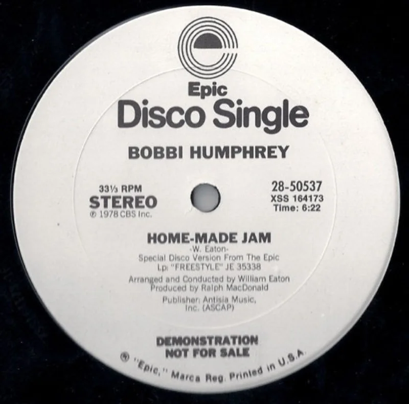 Bobbi Humphrey: Home-Made Jam / Sunset Burgundy 12"