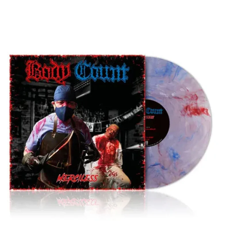 BODY COUNT 'MERCILESS' LP - LTD. - DEMOCRIPS & BLOODPUBLICANS