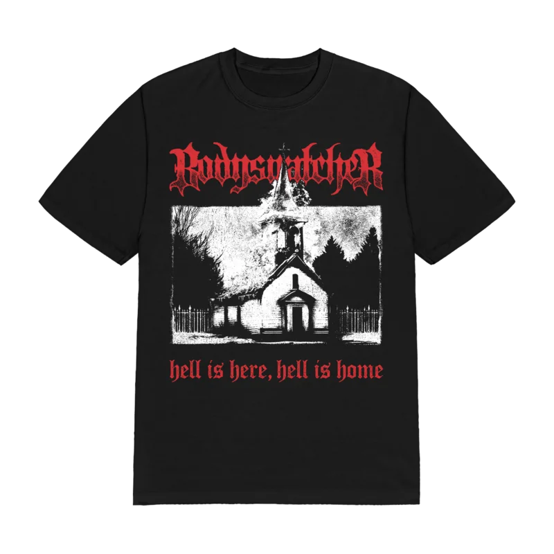 BODYSNATCHER 'BURNING CHURCH' T-SHIRT