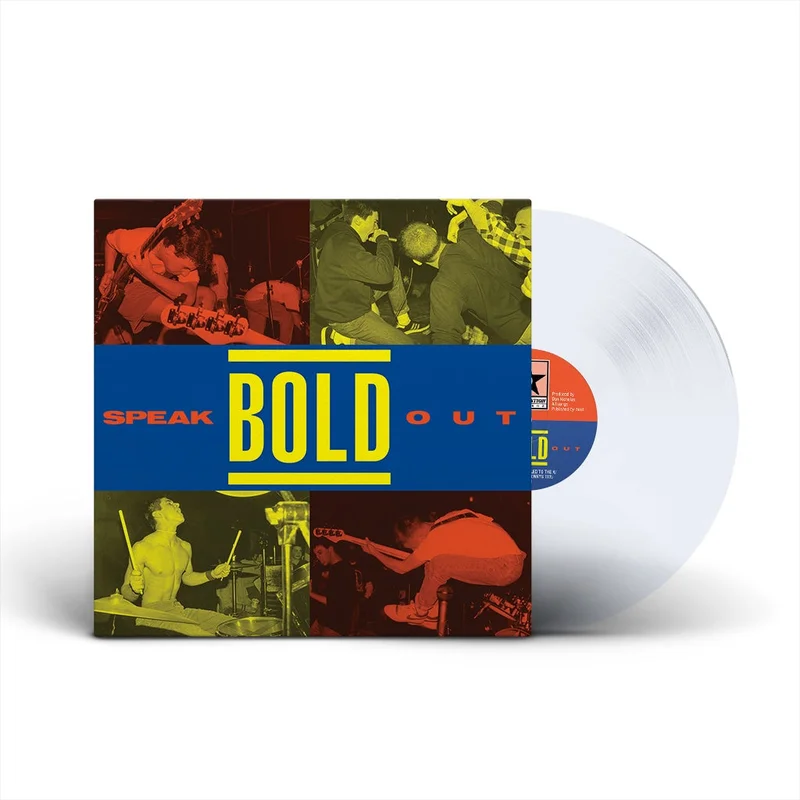 BOLD SPEAK OUT LP - LTD. 300 - CLEAR + 40 PAGE BOOKLET
