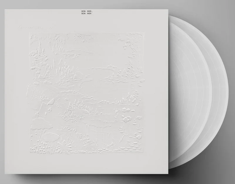 BON IVER 'BON IVER' 10TH ANNIVERSARY EDITION 2LP - WHITE