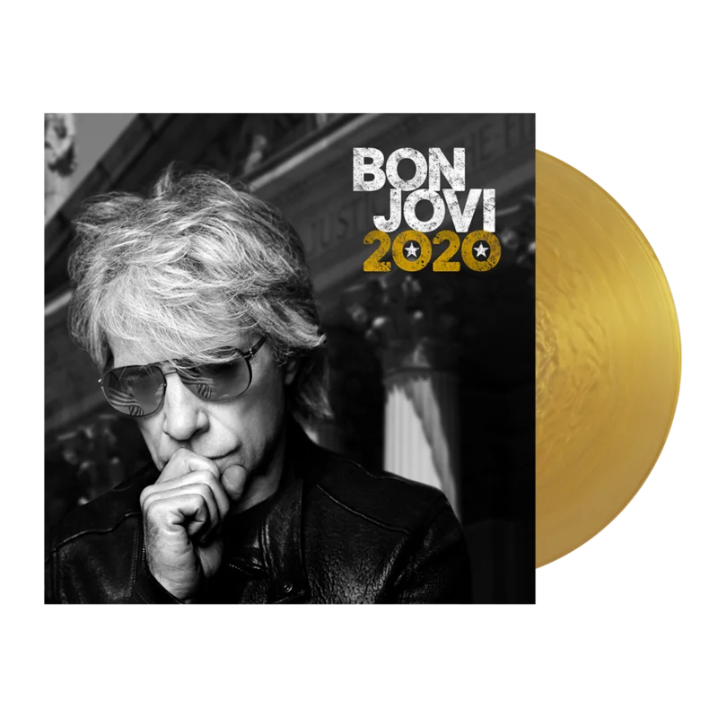 BON JOVI - 2020 - GOLD COLOR - 2-LP - VINYL LP