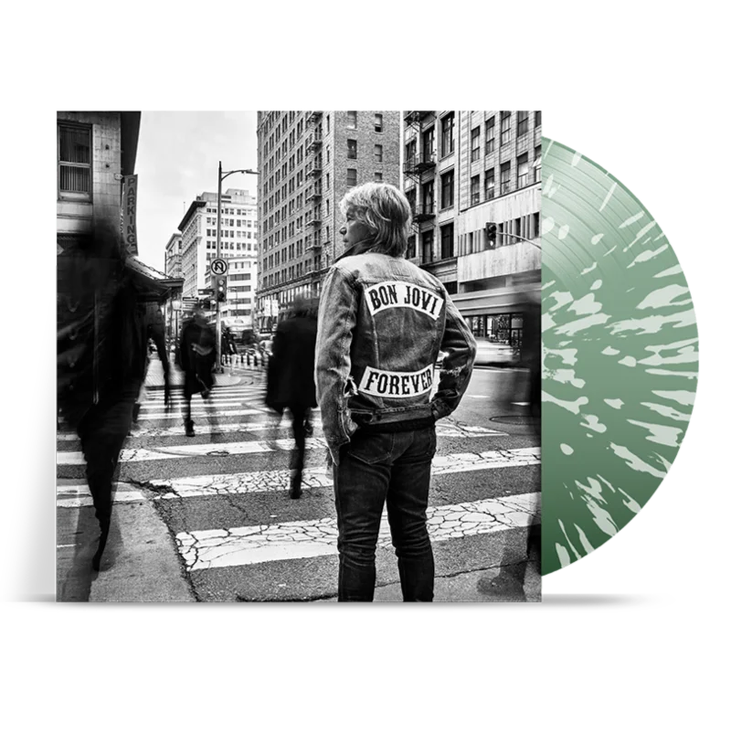 BON JOVI - FOREVER - LIMITED EDITION - EXCLUSIVE OCEAN WAVES COLOR - VINYL LP