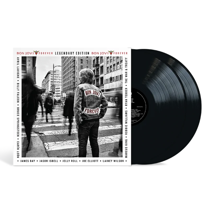BON JOVI & FRIENDS - FOREVER - LEGENDARY EDITION - 2-LP - VINYL LP