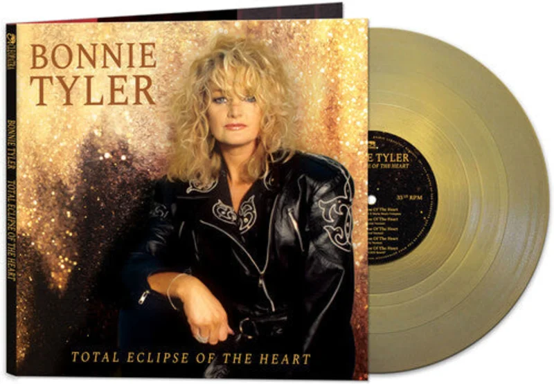BONNIE TYLER 'TOTAL ECLIPSE OF THE HEART' LP - GOLD