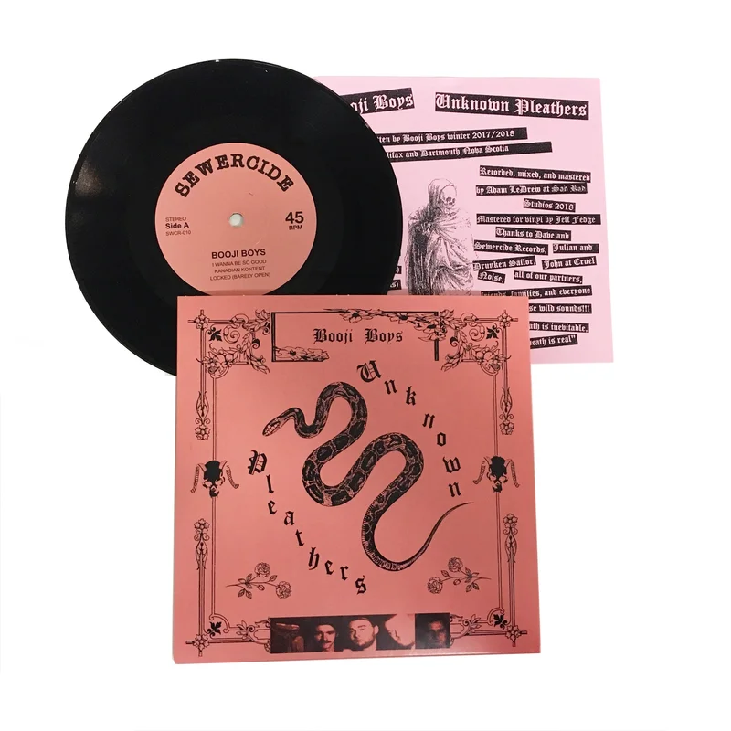 Booji Boys: Unknown Pleathers 7"