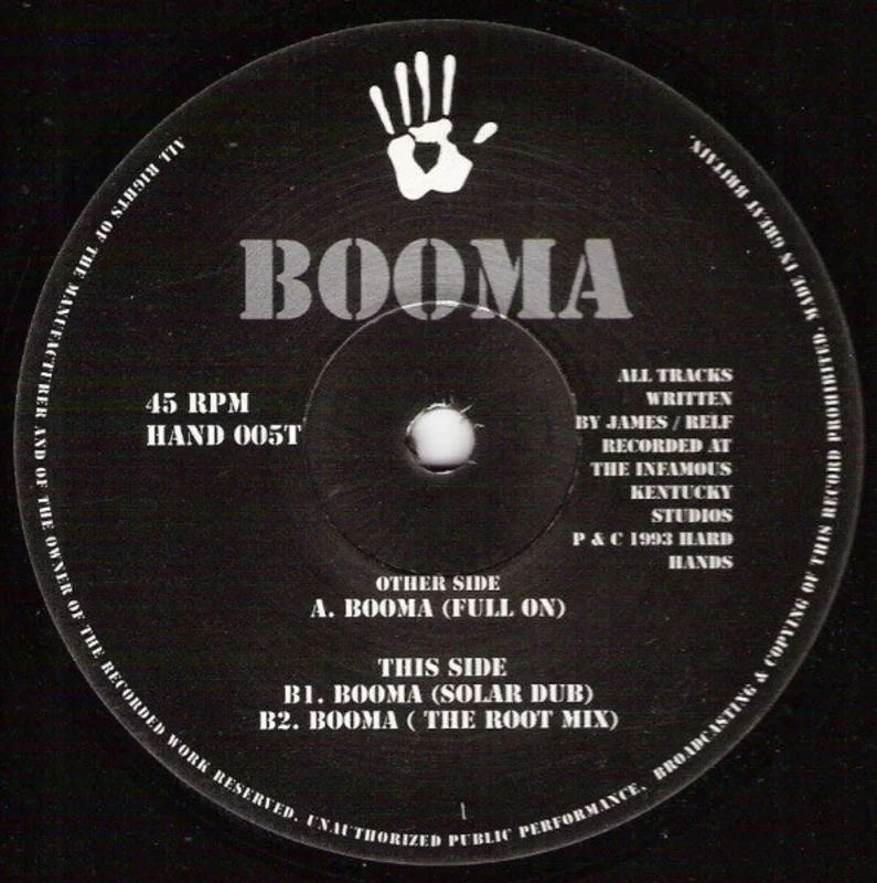 Booma: S/T 12"