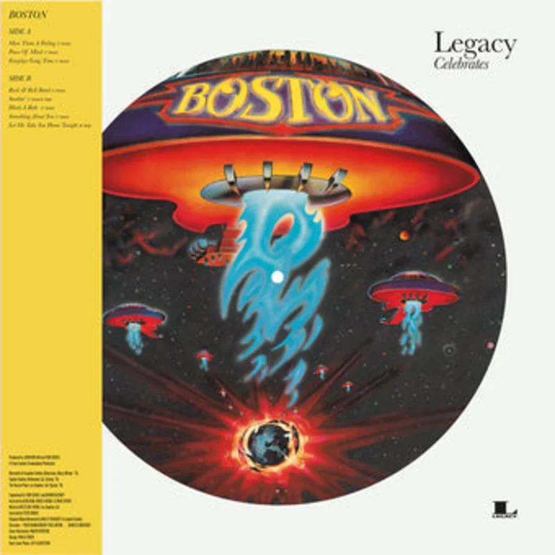 BOSTON 'BOSTON' LP - PICTURE DISK