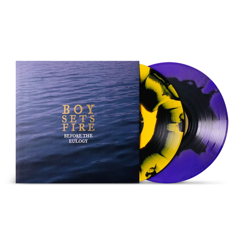 BOYSETSFIRE 'BEFORE THE EULOGY' 2LP - BLACK/YELLOW/PURPLE CLEAR
