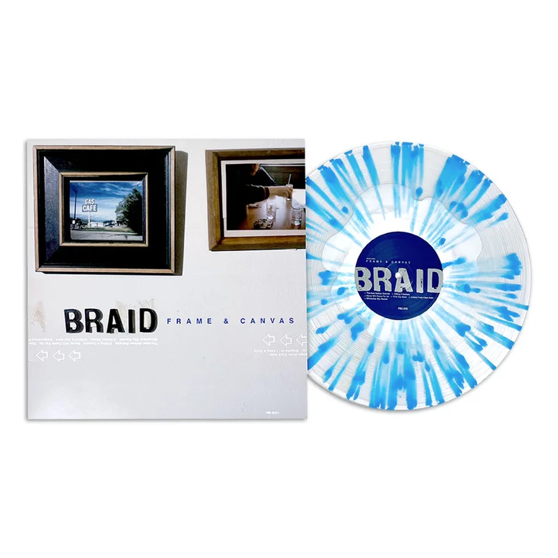 BRAID FRAME & CANVAS LP - LTD. 300 - WHILT/CLEAR/BLUE SPLATTER