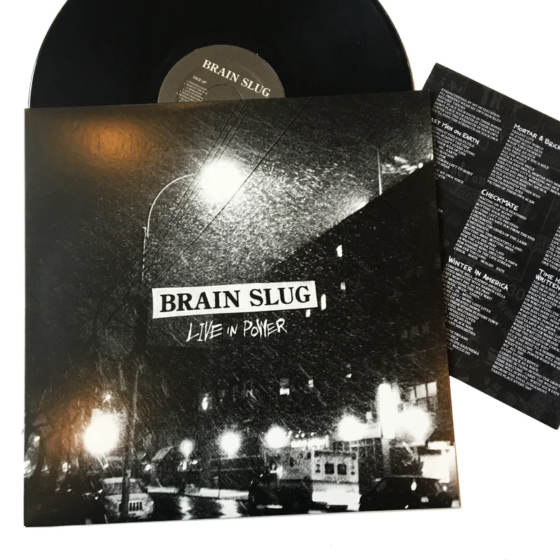 Brain Slug: Live in Power 12" (new)
