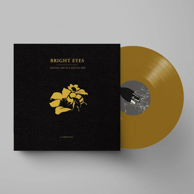 BRIGHT EYES 'DIGITAL ASH IN A DIGITAL URN: A COMPANION' 12" EP - GOLD