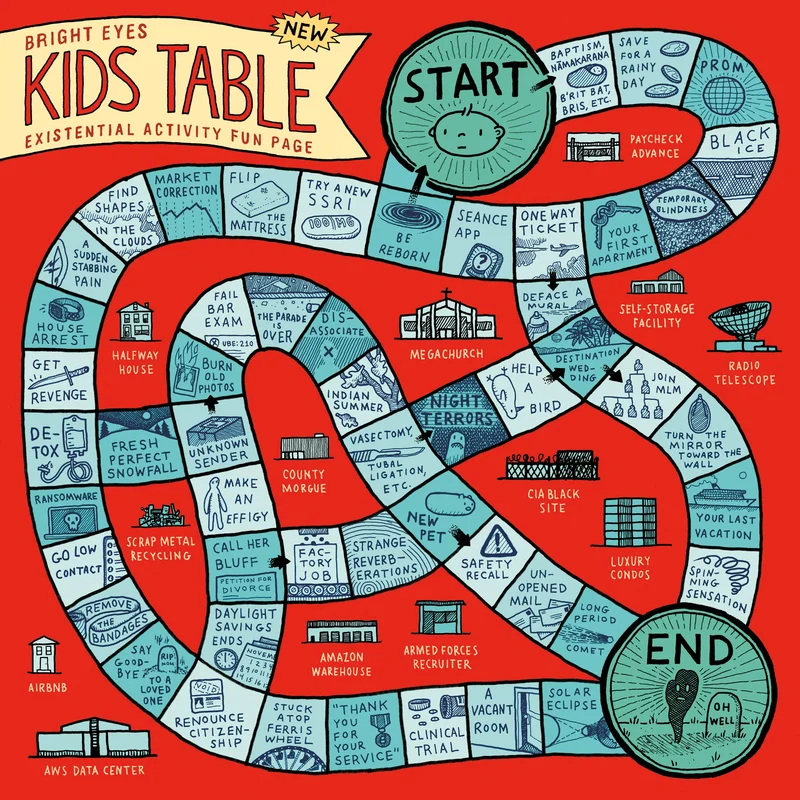 Bright Eyes: Kids Table 12"